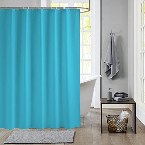 meioro Solide Farbe Duschvorhänge,Wasserdicht PEVA Duschvorhang mit Duschvorhangringen,wasserdichte und Schimmelresistent Badvorhang Shower Curtains Badezimmer Badewannen(Breite 180cm x Höhe 240cm) von meioro