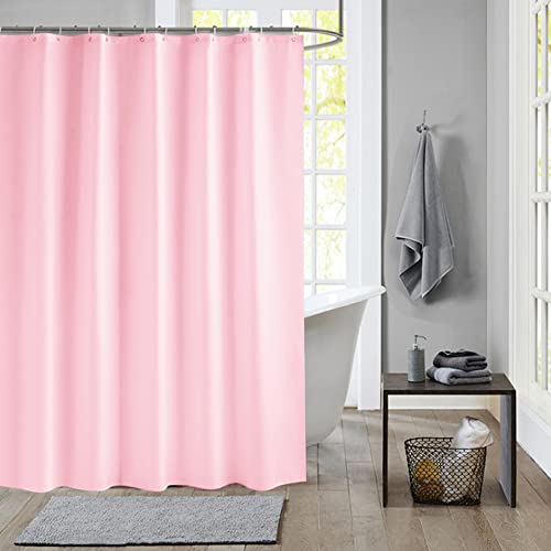 meioro Solide Farbe Duschvorhänge,Wasserdicht PEVA Duschvorhang mit Duschvorhangringen,wasserdichte und Schimmelresistent Badvorhang Shower Curtains Badezimmer Badewannen(Breite 240cm x Höhe 180cm) von meioro