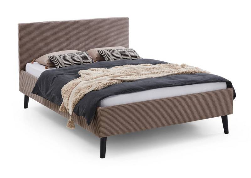 meise.möbel Polsterbett Isola (mit Cordbezug, Einzelbett oder Doppelbett, 140 oder 180 x 200 cm), in 2 Farben von meise.möbel