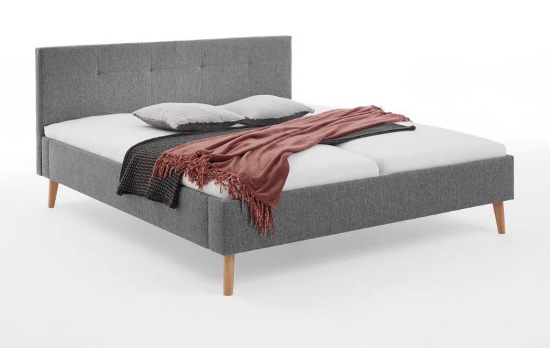 meise.möbel Polsterbett Swing (Einzelbett / Doppelbett, Liegefläche 140x200 oder 180 x200 cm), Komforthöhe von meise.möbel