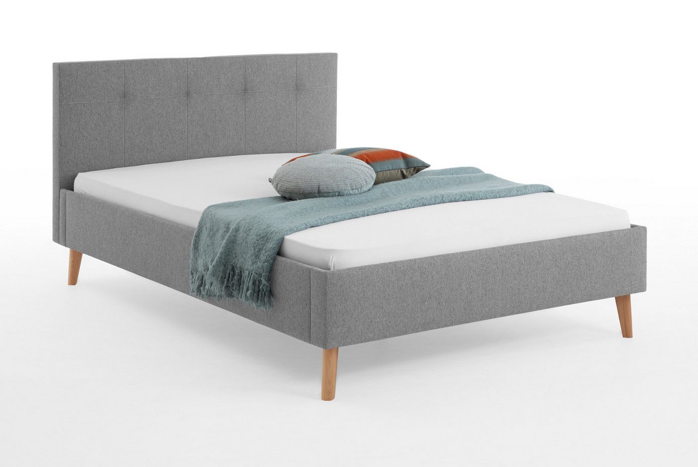 meise.möbel Polsterbett Swing (Einzelbett / Doppelbett, Liegefläche 140x200 oder 180 x200 cm), Komforthöhe von meise.möbel
