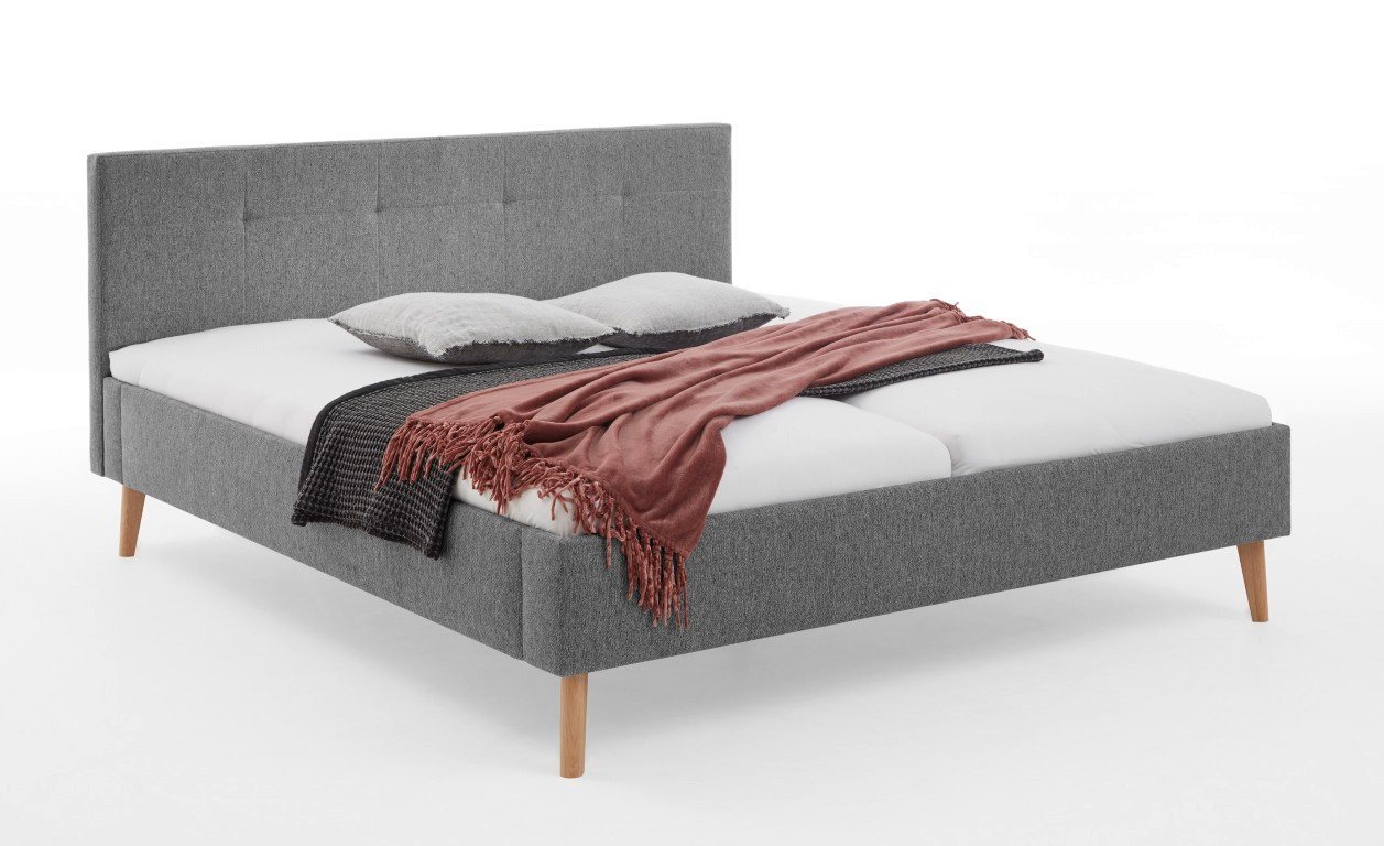 meise.möbel Vitrine Polsterbett Jazz, grau, 140/180 x 200 cm, verschiedene Größen Erwachsenenbett 180, modernes Bett, Doppelbett, King Size Bett meise.möbel Vitrine Polsterbett Jazz, grau, 140/180 x 200 cm, verschiedene Größen Erwachsenenbett 180, modernes Bett, Doppelbett, King Size Bett von meise.möbel