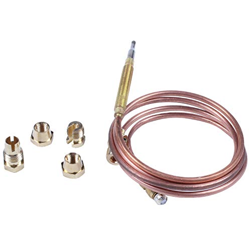 meiyan 900Mm Gas Herd Universal Thermoelement Kit M6X0.75 Mit Verschütteten Muttern (Fünf) Thermoelement von meiyan