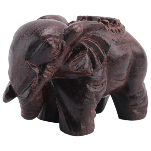 melairo Eben Schnitzerei Elefanten Ornamente Massiv Schnitzerei MöBel Veranda BüRo Dekoration von melairo