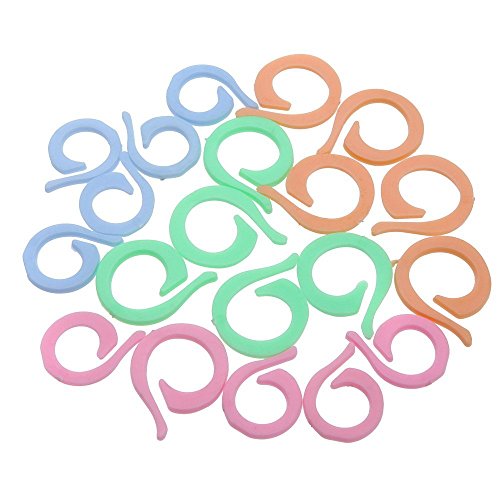 melairo R 20pcs bunt Haekeln Arretierung Stich Markierung Stricken Ring Hersteller Halter Set melairo R 20pcs bunt Haekeln Arretierung Stich Markierung Stricken Ring Hersteller Halter Set von melairo