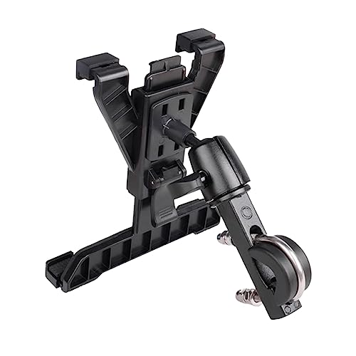 Fahrrad-Tablet-Halter,Tablet Halterung Auto,360° Drehbare Verstellbare iPad Autohalterung,Kfz Tablette Halterung,für 7–10 Zoll(Schwarz) von melebellot