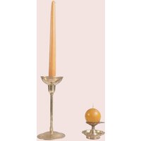 Vintage Messing Kerzenhalter, Kerzenständer Set, Goldene Dekoration von melepele