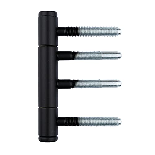 Melina24 Einbohrband 3-teilig Türband schwarz Pulverbeschichtet V0026 - V 4400 WF von melina24