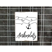 Ankerplatz Schild Ankerplatz Schild von melkey83