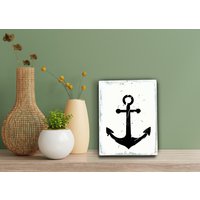 Maritime Dekoration - Anker Bild Maritime Dekoration - Anker Bild von melkey83
