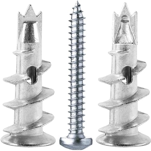 Rigipsdübel 40 Stück Trockenbau Dübel Rigips Dübel Gipskartondübel Metall Rigipsdübel Selbstbohrender Schraube Hohlraumdübel zur Befestigung in Beton Ziegeln Gipsbauplatten Uvm Rigipsdübel 40 Stück Trockenbau Dübel Rigips Dübel Gipskartondübel Metall Rigipsdübel Selbstbohrender Schraube Hohlraumdübel zur Befestigung in Beton Ziegeln Gipsbauplatten Uvm von mellystore