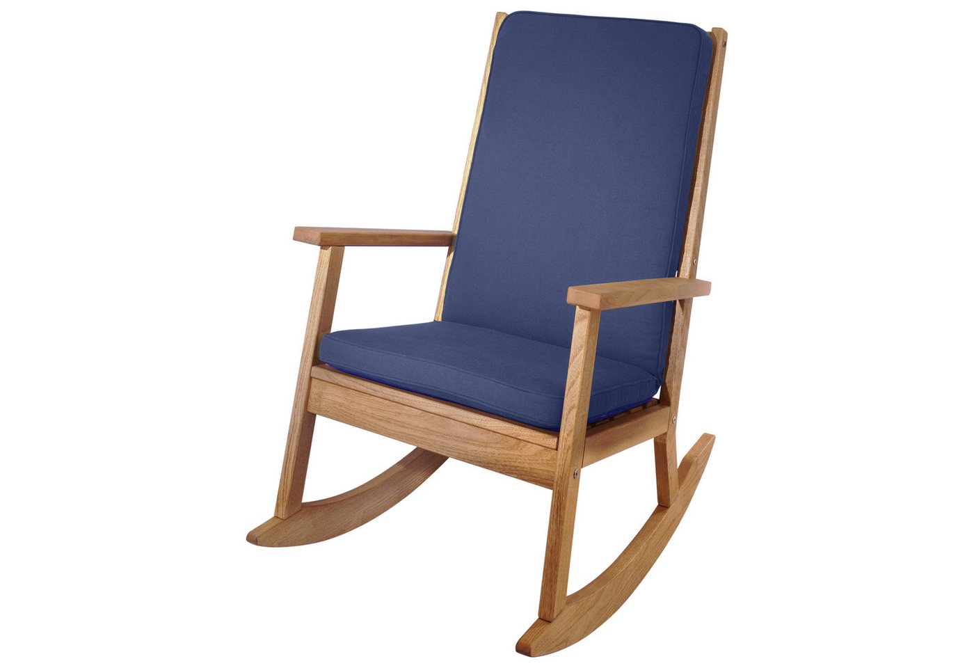 memo Stuhl Auflage Rocker L9032 Schaukelstuhl blau von memo