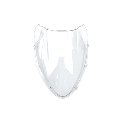 Luftabweiser Double Bubble Windschutzscheibe Für Ducati 848 1098 1198 1098s 1198s Windschutzscheibe Windabweiser Schwarz Klar Schirmabweiser (Farbe : Klar) von mengchuyao