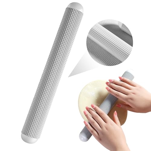 Mengger Nudelholz, Teigroller Nudelholz Klein Backunterlage Zum Teig Ausrollen Rolling Pin Mini Nudelholz Nudelholz Teigroller Nudelhölzer Teigrolle für Fondant, Pizza,Cookie,Nudelteig, Mürbeteig von mengger