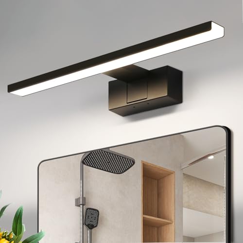 meoaow Spiegelleuchte Badezimmer LED Wandleuchte – 6W Spiegellampen für das Bad 30cm Schwarz Wasserdicht IP44 4000K Neutralweiße Beleuchtung Modern Wandlampe für Bad Flur Veranda Wohnzimmer meoaow Spiegelleuchte Badezimmer LED Wandleuchte – 6W Spiegellampen für das Bad 30cm Schwarz Wasserdicht IP44 4000K Neutralweiße Beleuchtung Modern Wandlampe für Bad Flur Veranda Wohnzimmer von meoaow