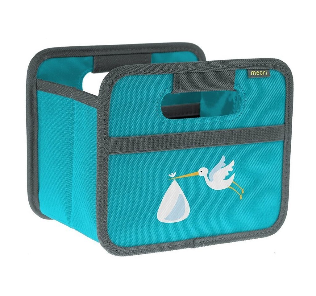 meori Faltbox Meori - Faltbox Mini Aufbewahrungsbox Klappbox Storch A100317 von meori