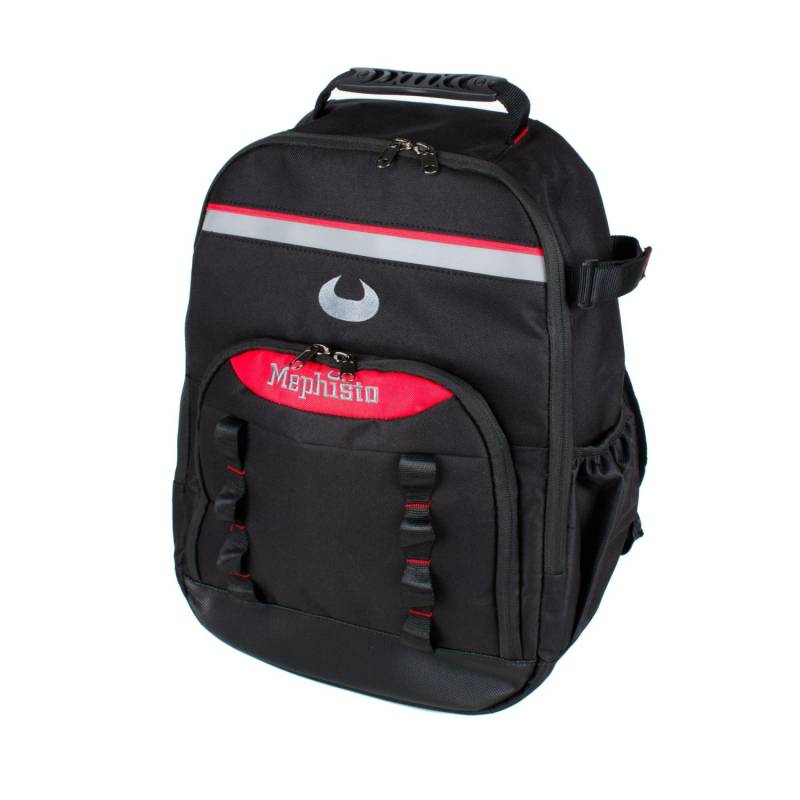 Mephisto Werkzeugtasche Rucksack Fire Schultergurt Gepolstert Aus Hochwertigem Outdoor-Stoff 600D Polyestergewebe inkl. Separater Einlage von mephisto