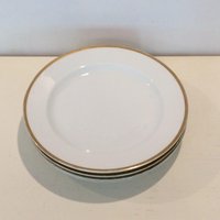 Set Von 4 Goldrand Teller von meredithkdesign