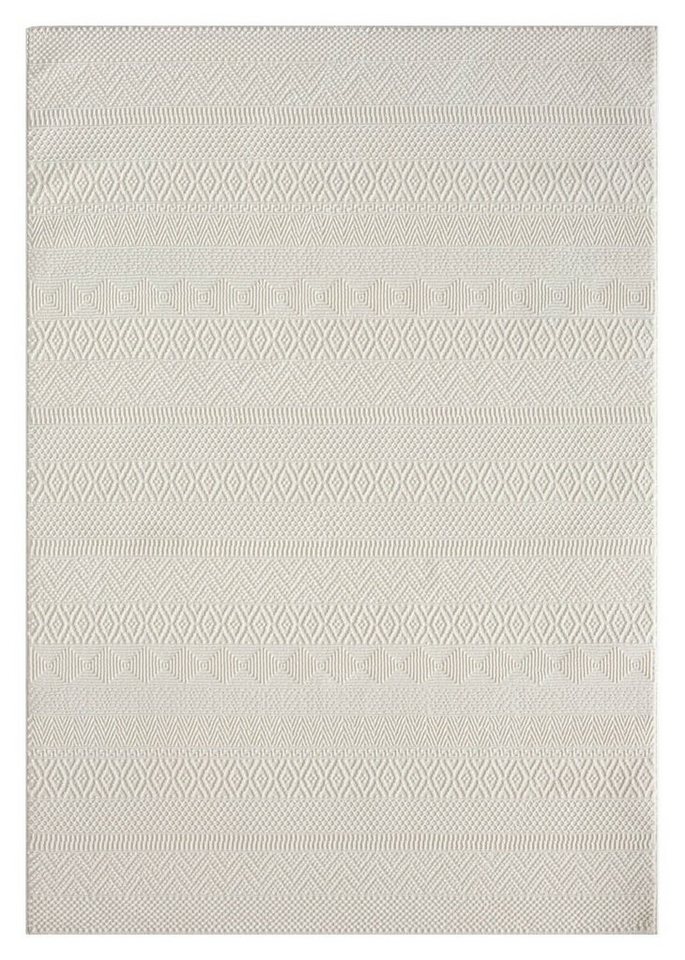 Teppich ARCTIC, Creme, 120 x 170 cm, Polyester, Muster, merinos, rechteckig, Höhe: 12 mm von merinos