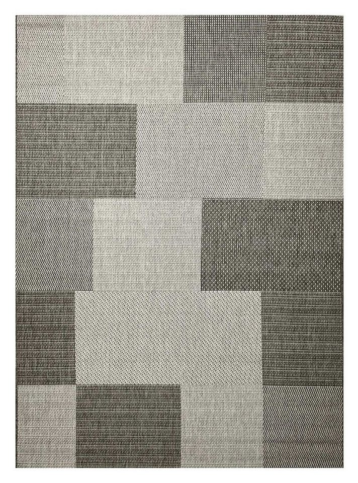 Teppich MAESTRO, Grau, 120 x 170 cm, Polypropylen, Muster, merinos, rechteckig, Höhe: 4 mm von merinos