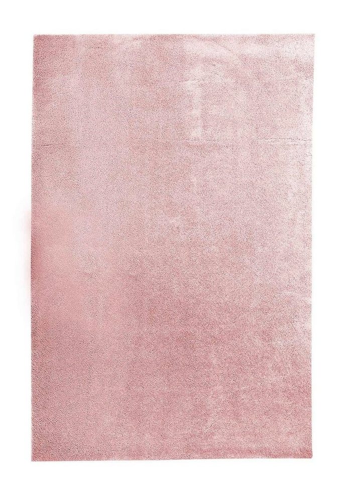 Teppich MONTANA, Polypropylen, Rosa, 60 x 110 cm, merinos, rechteckig, Höhe: 17 mm von merinos