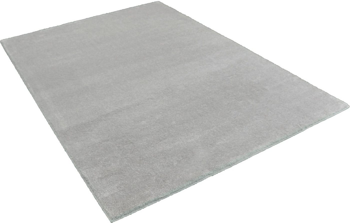 Teppich Montana, merinos, rechteckig, Höhe: 20 mm, Kurzflor, Uni-Farben, besonders weich von merinos