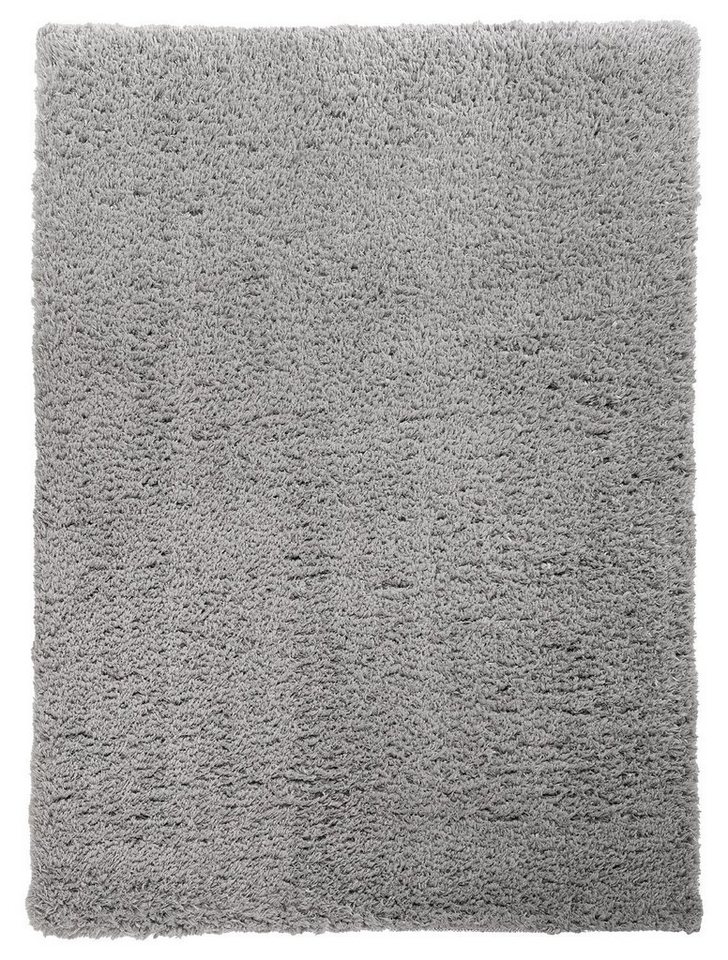 Teppich RECYCLE FLOKI, Grau, 60 cm x 110 cm, merinos, rechteckig, Höhe: 50 mm von merinos