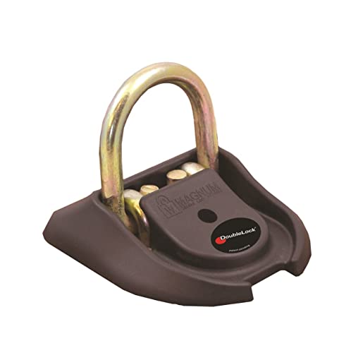 merk 090-080 DoubleLock Dock Lock 16mm, Schwarz von merk