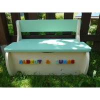 Kindersitzbank Kinderbank Kindertruhe Spieltruhe Spielzeugkiste Modell Mittel Kindersitzbank Kinderbank Kindertruhe Spieltruhe Spielzeugkiste Modell Mittel von merosholzwelt