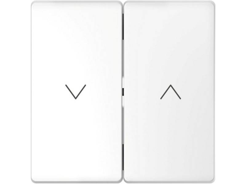 merten Aufputz-Einspeise-Steckdose Merten Jalousie-Wippe System Design Lotosweiß von merten