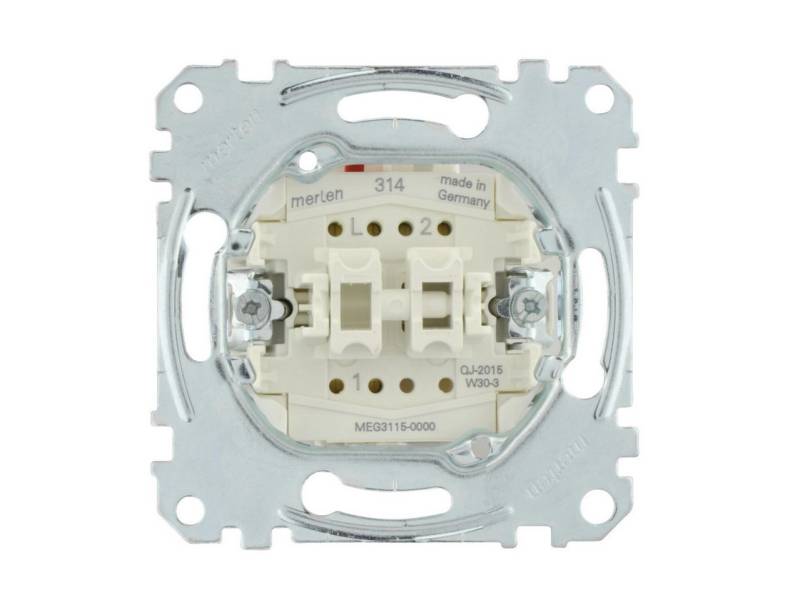 merten Aufputz-Steckdose Merten Serienschaltereinsatz für 2 Wippen merten Aufputz-Steckdose Merten Serienschaltereinsatz für 2 Wippen von merten