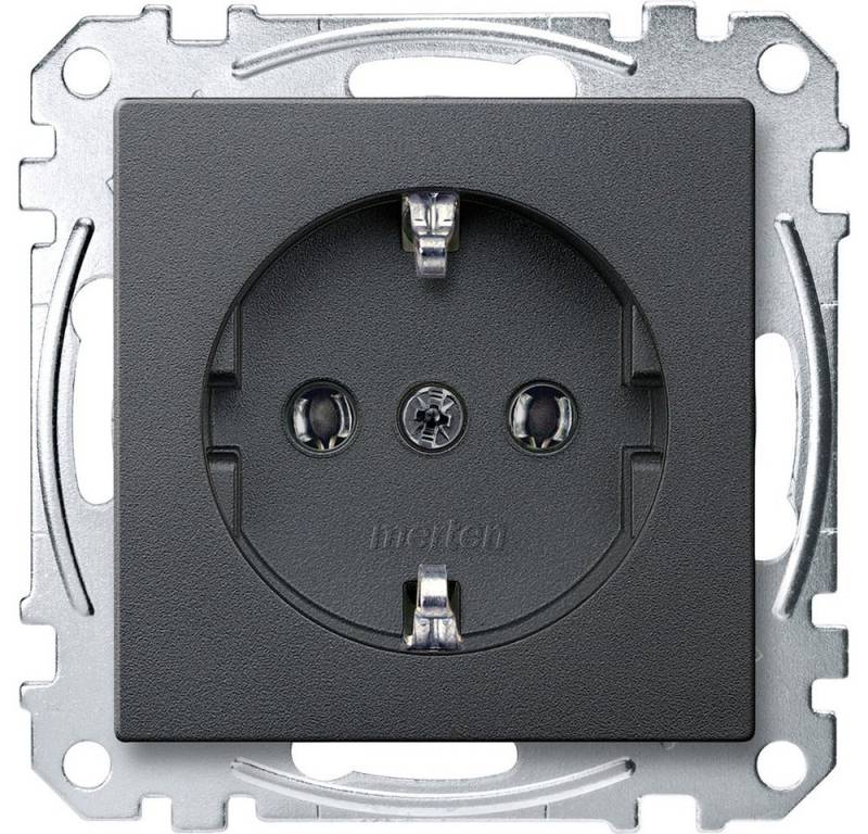 merten Lichtschalter Merten Steckdose System M Anthrazit MEG2301-0414 1 St. merten Lichtschalter Merten Steckdose System M Anthrazit MEG2301-0414 1 St. von merten