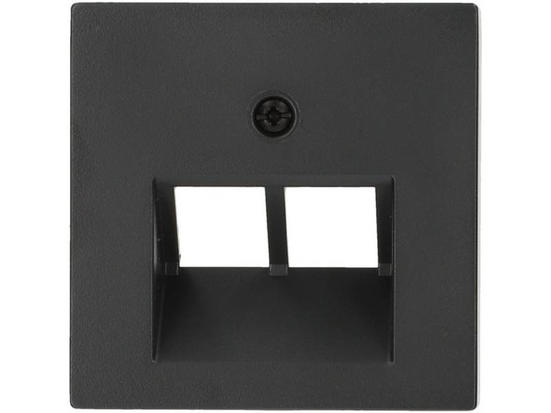 merten Lichtschalter Merten UAE-Abdeckung 2-fach System M, anthrazit merten Lichtschalter Merten UAE-Abdeckung 2-fach System M, anthrazit von merten