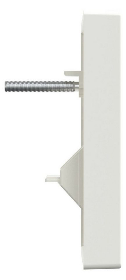 merten Mert 296219 Zentralplatte f.UAE 1fach polarweiß glänzend System M Smart-Home-Zubehör von merten