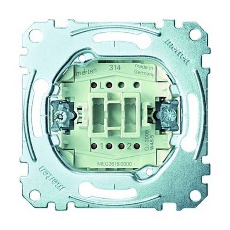 merten Schalter, Wechselschalter-Einsatz ohne Beleuchtung Unterputz IP20 1 merten Schalter, Wechselschalter-Einsatz ohne Beleuchtung Unterputz IP20 1 von merten