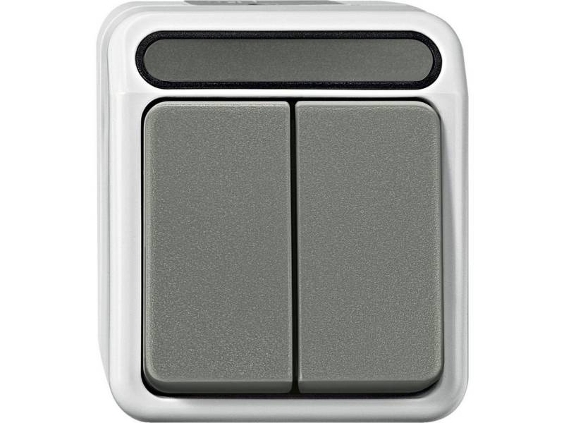 merten Steckdose Merten Serienschalter 2 Wippen, Aquastar, Aufputz merten Steckdose Merten Serienschalter 2 Wippen, Aquastar, Aufputz von merten