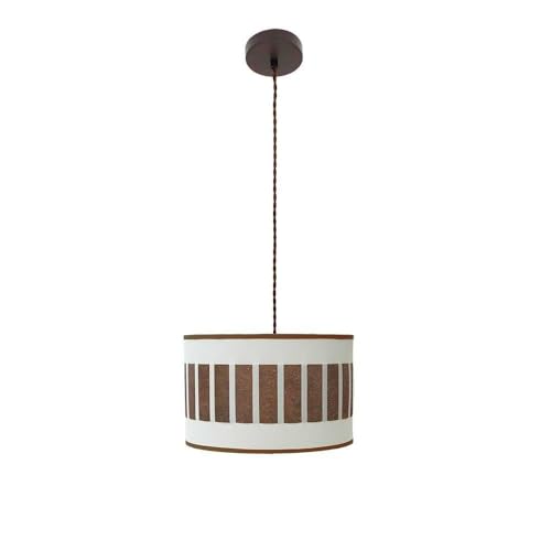 Brauner und weißer Rost, 1 x e27, Maße: 30 x 30 cm. Entwickelt, um Innenräume stilvoll zu beleuchten. von meshumi