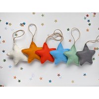 Filzstern Ornamente, 6Er-Set - Partybegünstigungen, Christbaumschmuck Filzstern Ornamente, 6Er-Set - Partybegünstigungen, Christbaumschmuck von messagefromspace