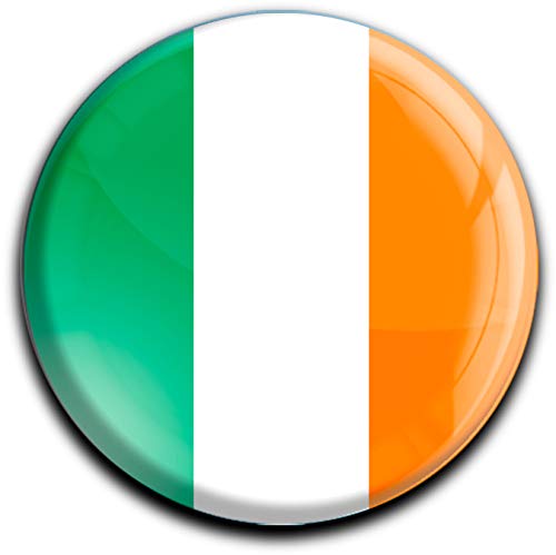 metALUm runder Acrylmagnet mit starkem Neodym - Magnet Flagge Irland #1310047 von metALUm