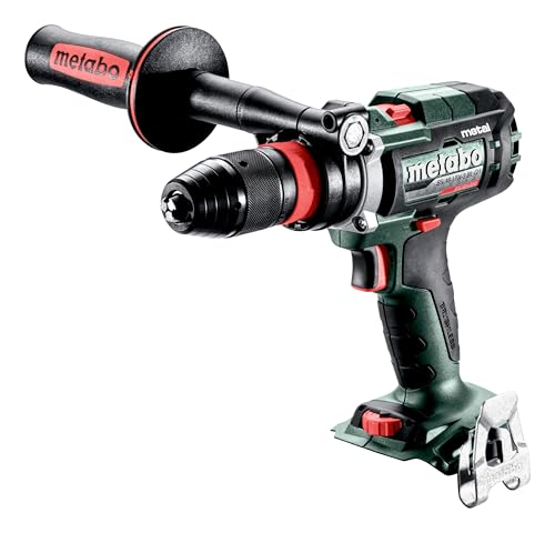 metabo Akku-Bohrschrauber BS 18 LTX-3 BL Q I Metal - 18 V, 3-Gang, 130 Nm Drehmoment - Brushless-Motor, Schnellwechselbohrfutter, kompakt & kraftvoll, ideal für Metall Holz Stahl - Inkl. metaBOX 145 L von metabo