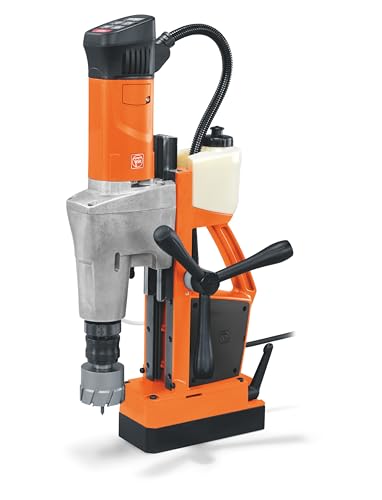 Fein Magnet Kernbohrmaschine KBM 65 QW (2 Gang Kernbohrgerät, 1300 W, Werkzeugaufnahme MK 3, Rechts-/Linkslauf, Hub 145 mm) 72732661000 von FEIN