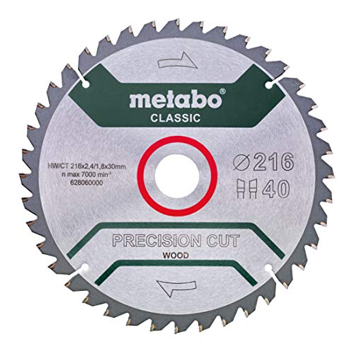 METABO 628656000 - Hoja de sierra Precision Cut Classic 254x30 mm dientes 48 WZ 5°neg/B METABO 628656000 - Hoja de sierra Precision Cut Classic 254x30 mm dientes 48 WZ 5°neg/B von metabo