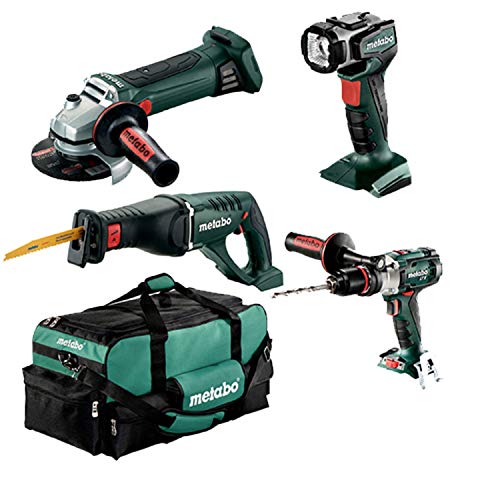 Metabo 18V Akku Combo Set 6-teilig SB SSW W KHA ASE 18 LTX in Tasche CAS Mafell von metabo