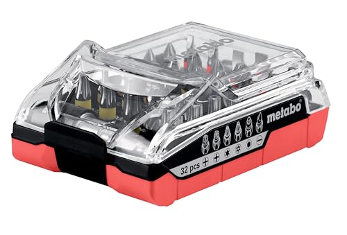 Metabo Akku-Bit-Box – 626696000 – Vielseitiges Bit-Set für präzise Arbeiten – 32-teilig Metabo Akku-Bit-Box – 626696000 – Vielseitiges Bit-Set für präzise Arbeiten – 32-teilig von metabo