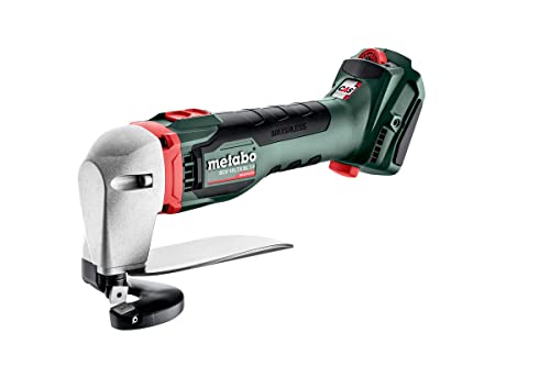 Metabo Akku-Blechschere SCV 18 LTX BL 1.6 (601615840) 18V LiHD; MetaLoc, Art des Akkupacks: LiHD , Akkuspannung: 18 V, Max. Blechdicke Stahl 400 N/mm²: 1.6 mm von metabo