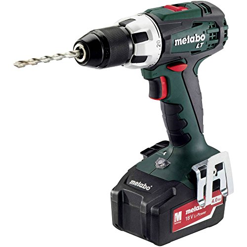 metabo BS 18 LT 602102500 Akku-Bohrschrauber 18 V 4 Ah Li-Ion inkl. 2. Akku, inkl. Koffer von metabo
