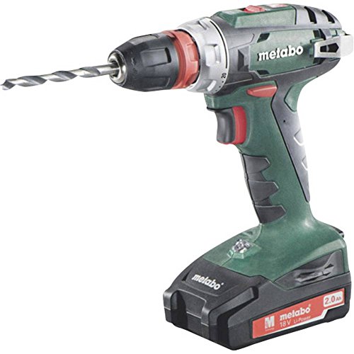 Metabo BS 18 Quick 602217500 Akku-Bohrschrauber 18 V 2 Ah Li-Ion inkl. 2. Akku, inkl. Koffer von metabo