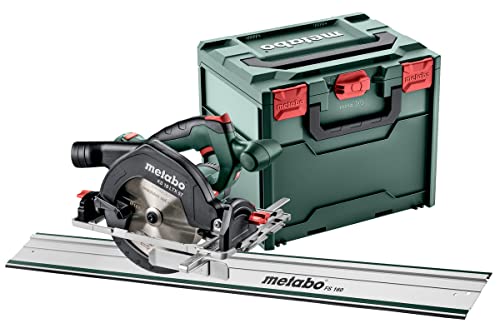 METABO Akku-Handkreissäge KS 18 LTX 57 FS Set (691065000); mit Führungsschiene FS 160; MetaLoc von metabo