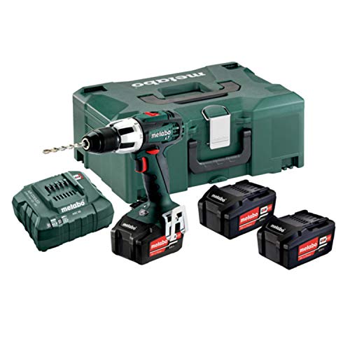 Metabo Akku Schlagbohrmaschine SB 18 LT, 4 Ah Li-ion, 3 Stück, 602103960 von metabo