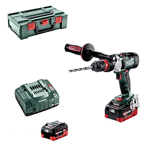 Metabo Akku-Schlagbohrmaschine SB 18 LTX-3 BL Q I 18 V mit zusätzlichem Gang mit hoher Drehzahl (max. 3.800/min), erweiterten Einsatzbereich und schnelleren Bohrfortschritt - inkl. Koffer - 602357660 von metabo